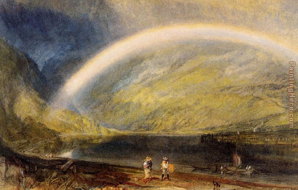 Rainbow painting - Joseph Mallord William Turner Rainbow art painting